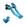 1 conjunto azul claro