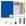 Kit com caderno azul