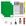 Kit com caderno verde