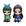 2pcs, Sem caixa, Mr