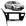 FURO MENOR BLACK PIANO/PRATA