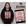 Preto fundo rosa