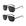 2pcs cinza preto