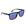 Preto lente azul