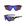 Oculos azul, Roxo