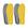 2 pares (4 unidades) amarelo