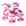 Quad sereia rosa