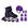 Roxo c, Preto, Kit