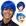 Azul claro Trunks Konan