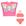 Coral 18, Borboleta rosa f149