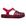Vermelho glitter rosa