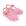 Rosa transparente, Glitter