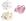 Bege, Branco, Rosa