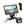 monitor e 1 câmera