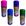Rosa/Azul/Roxo/Verde