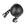 Preto com suporte