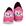 P37, Pink gatinha com fone