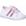 Branco glitter rosa