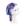 Ameba azul roxo