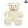 Urso gigante 1 metro branco