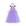 5 peças de vestido roxo