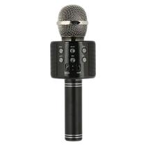 0 - Microfone Bluetooth Karaoke WS-858 - Black 0 - Microfone Bluetooth Karaoke WS-858 - Black