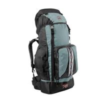 0075 - Mochila Montanha 75 - Cinza Com Preto