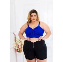 008 Cropped Plus Size - MODA FEMININA REGATA