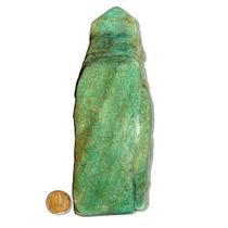 01 Aventurina Azul Pé Bico e Corpo Polido 1Kg 17cm Tipo B