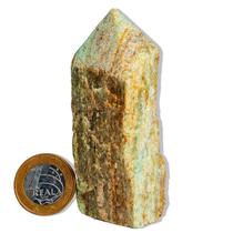 01 Aventurina Verde Pé e Bico Serrado 7 a 12cm 200 a 300g Tipo B