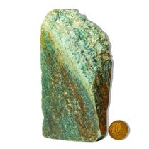 01 Aventurina Verde Pé Serrado 10 a 12cm 0,5 a 1kg Tipo B