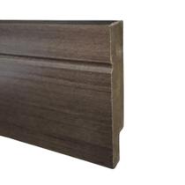 01 barra - 2,10 metros de rodapé 05 cm em mdf ipê