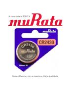 01 Bateria Murata CR2430 DL2430 ECR2430 Célula de Moeda de Lítio de 3V 01 Bateria Murata CR2430 DL2430 ECR2430 Célula de Moeda de Lítio de 3V