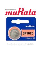 01 Bateria Sony Murata CR1620 DL1620 ECR1620 3V Célula de Moeda de Lítio
