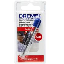 01 Broca Para Remoção De Rejunte 3,2mm Dremel 570