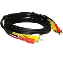 01 Cabo Rca 2 Metros Av 3+3 Áudio Vídeo Reforçado 01 Cabo Rca 2 Metros Av 3+3 Áudio Vídeo Reforçado