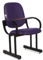 01 Cadeira para Auditório com Prancheta Linha Dallas Auditório Roxo 01 Cadeira para Auditório com Prancheta Linha Dallas Auditório Roxo