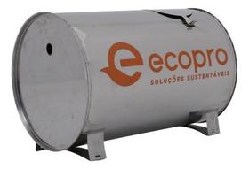 01 Caixa D'água Inox P/ Aquecedor Solar - Reservatório Auxiliar