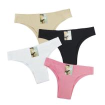 01 Calcinha sem costura corte a Laser