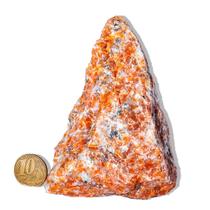 01 Calcita Laranja Pé Serrado 8 a 12cm 400 a 500g - Tipo B 01 Calcita Laranja Pé Serrado 8 a 12cm 400 a 500g - Tipo B