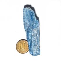 01 Canudo Cianita Azul Bruto Natural 20g 7 a 8cm Tipo B