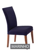 01 Capa De Cadeira Malha Gel Elástica Para Sala Cozinha