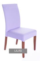 01 Capa De Cadeira Malha Gel Elástica Para Sala Cozinha