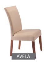 01 Capa De Cadeira Malha Gel Elástica Para Sala Cozinha