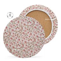 01 Capa de Sousplat Floral Rose Nude - 35 cm - Várias Cores e Estampas - Supla Jogo Americano