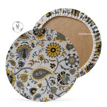 01 Capa de Sousplat Impermeável Mandala Nude - 35 cm - Várias Cores e Estampas - Supla Jogo Americano