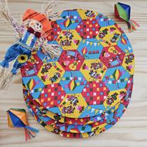 01 Capa de Sousplat Patch Junino Chita Festa Junina
