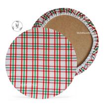 01 Capa de Sousplat Xadrez Cinza - 35 cm - Várias Cores e Estampas - Supla Jogo Americano 01 Capa de Sousplat Xadrez Cinza - 35 cm - Várias Cores e Estampas - Supla Jogo Americano