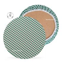 01 Capa de Sousplat Xadrez Italiano - 35 cm - Várias Cores e Estampas - Supla Jogo Americano