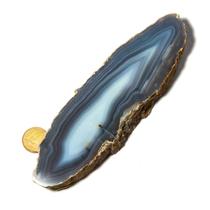 01 Chapa de Ágata Pedra Natural 200 a 300g 15 a 16cm Tipo B